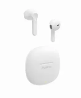 Hama Блутут слушалки "Action One" TWS Earbuds бял