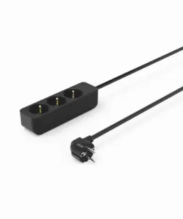 HAMA Разклонител 3гнезда 1.4мчерен