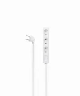 HAMA Разклонител 3-гнезда 25 м бял