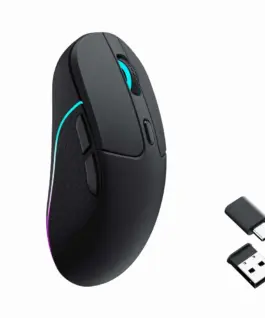 Alternative view of Геймърска Безжична мишка Keychron M3, Matte Black