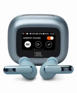 Блутут слушалки-тапи JBL Live Beam 3 - Син