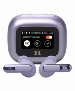 Блутут слушалки-тапи JBL Live Beam 3 - Лилав
