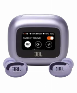 Блутут слушалки-тапи JBL Live Buds 3 - Лилав