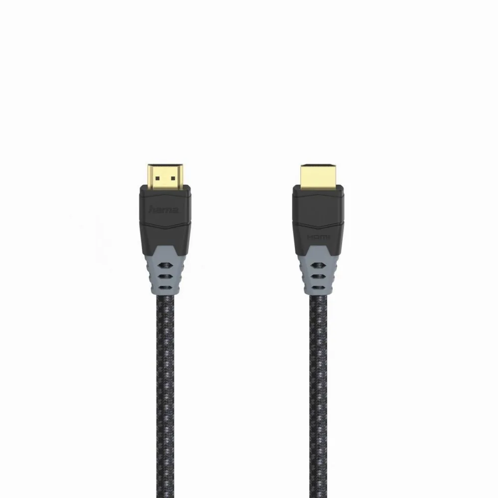 Кабел HAMA High Speed HDMI мъжко - HDMI мъжко 8K 48GB/s Ethernet 1.5 м Позл. конектори