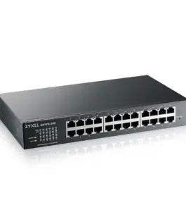 Alternative view of Суич ZyXEL GS1915-24E, 24-портов, Gigabit, Управляем, Монтаж в шкаф