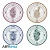 Комплект чинии ABYSTYLE HARRY POTTER PlatesHogwarts Houses