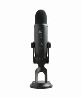 Alternative view of Настолен микрофон Logitech Blue YETI - Blackout