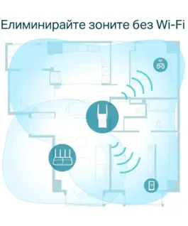 Безжичен разширител TP-LINK RE605X AX1800 - WiFi 6