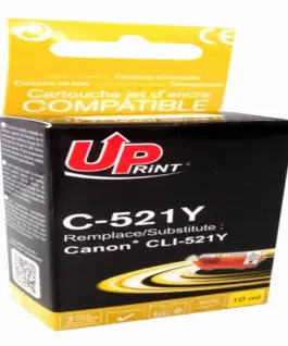 Мастилница UPRINT CLI521 CANON С чип Yellow
