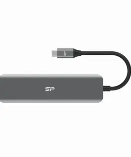 Докинг станция Silicon Power Boost SU20 7 в 1 USB-C
