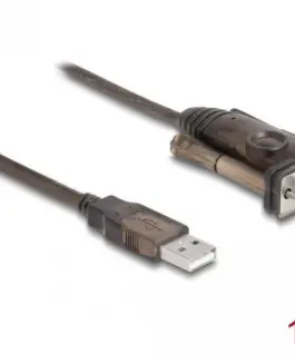 Alternative view of Адаптер Delock USB 2.0 Type-A - Serial RS-232 D-Sub 9 pin мъжко, 1.5 m