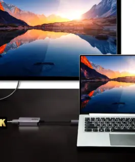 Alternative view of Адаптер ATEN UC3008A1, USB-C мъжко - HDMI женско, 4K, Черен