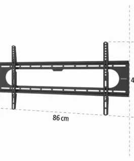 Стенна стойка за TV Hama Ultraslim FIX