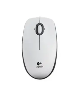 Мишка за компютър с кабел оптична LOGITECH B100