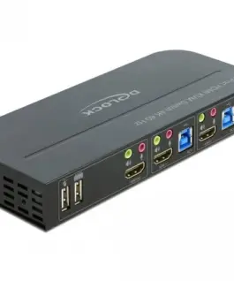 KVM превключвател Delock 11481 2-портов USB HDMI Audio