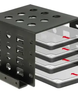 Alternative view of Брекет DeLock, За монтиране на 4x 2.5" SSD в 3.5" bay