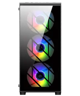 Alternative view of Кутия за компютър FSP CMT192 TG ATX Mid Tower, Черна