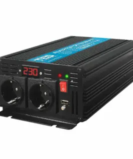 Инвертор 12/220 V  DC/AC 1500/3000W Pure Sine Wave TED000385  TED ELECTRIC