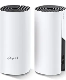 Alternative view of Безжичен рутер TP-Link Deco M4, AC1200, 2.4/5 GHz, 300 -  867 Mbps, Gigabit, 2 бр. в комплект
