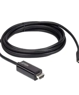 Конвертор ATEN UC3238 USB-C мъжко - HDMI женско 4K 2.7м Черен