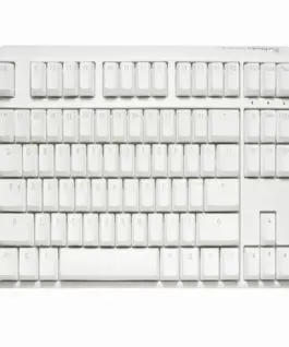 Alternative view of Геймърскa механична клавиатура Ducky One 3 Pure White TKL Hotswap Cherry MX Clear, RGB, PBT Keycaps