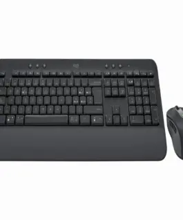 Alternative view of Kомплект безжични клавиатура с мишка Logitech MK650, Черен