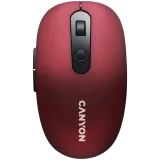 Безжична мишка CANYON mouse MW-9 Dual-mode Wireless Red - Image 6
