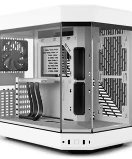 Кутия за компютър HYTE Y60 Tempered Glass Mid-Tower Бяло