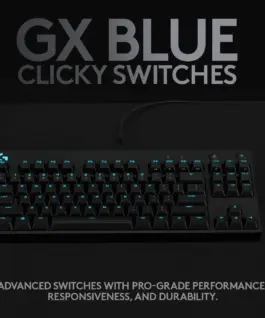 Геймърска механична клавиатура Logitech G Pro Clicky