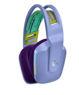 Alternative view of Геймърски слушалки Logitech G733 Lilac Lightspeed Wireless RGB, Микрофон, Лилави
