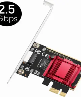 Alternative view of Мрежова карта Cudy PE25, PCIe, 10 Mbps/ 100 Mbps/ 1 Gbps/ 2.5 Gbps
