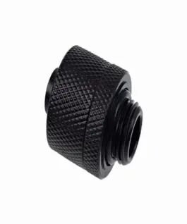 Alternative view of Фитинг Alphacool Eiszapfen, Удължител, 16/10mm, G1/4, Черен мат
