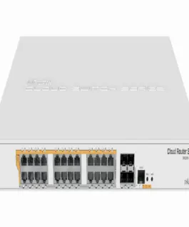 Alternative view of Суич Mikrotik CRS328-24P-4S-RM, 24xGigabit LAN, L2/L3, 4xSFP+ cages