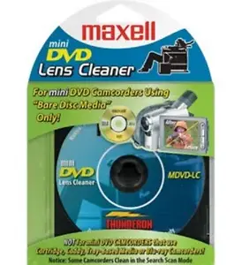 DVD-R Camcorder mini 8 см/ почистващ диск MAXELL /за камери/ blister 1 бр. в PVC
