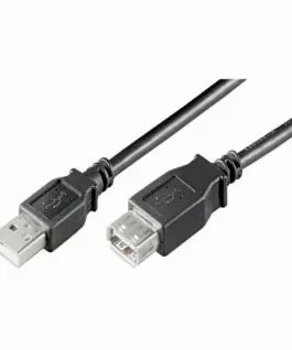 КАБЕЛ MICROCONNECT USB 2.0 Extension - 1.8m - PN USBAAF2B