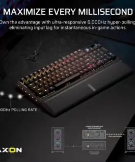 Геймърскa механична клавиатура Corsair Vanguard Pro 96 Hall Effect - Hyperdrive