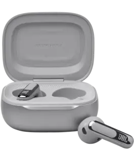 Блутут слушалки-тапи JBL Live Flex 3 - Сребрист