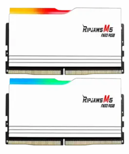 Памет за компютър G.SKILL Ripjaws M5 Neo RGB 64GB(2x32GB) DDR5-6000 - AMD EXPO
