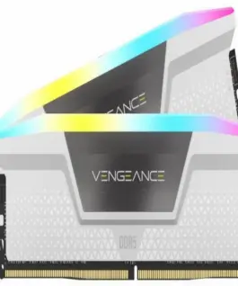 Alternative view of Памет за компютър Corsair Vengeance RGB DDR5, 6000MHz 32GB 2x16GB DIMM, CL30-36, Intel XMP и AMD EXPO