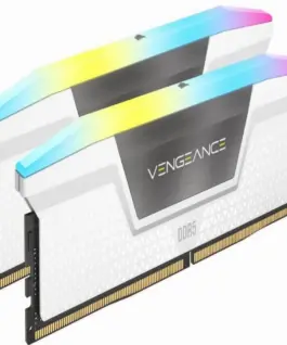 Памет за компютър Corsair Vengeance RGB DDR5 6000MHz 32GB 2x16GB DIMM CL30-36 Intel XMP и AMD