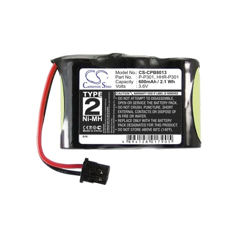 Батерия за телефон 3* 1/2АА 3.6V NiMH 600mAh T279 KX-A36A Cameron Sino - Image 4