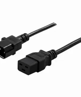 Кабел IEC Cable 10A C14/C19 (180cm)