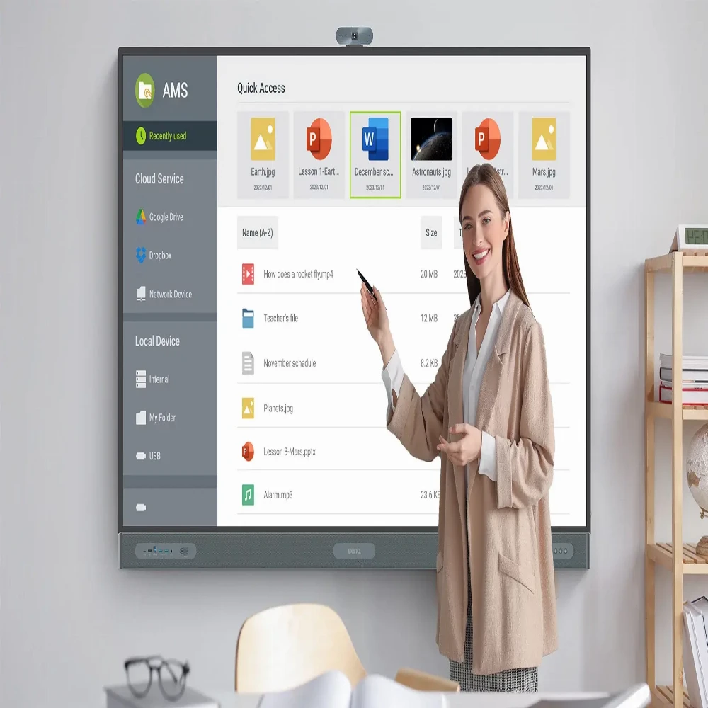 Интерактивен дисплей BenQ RP7504, 75" - Image 2