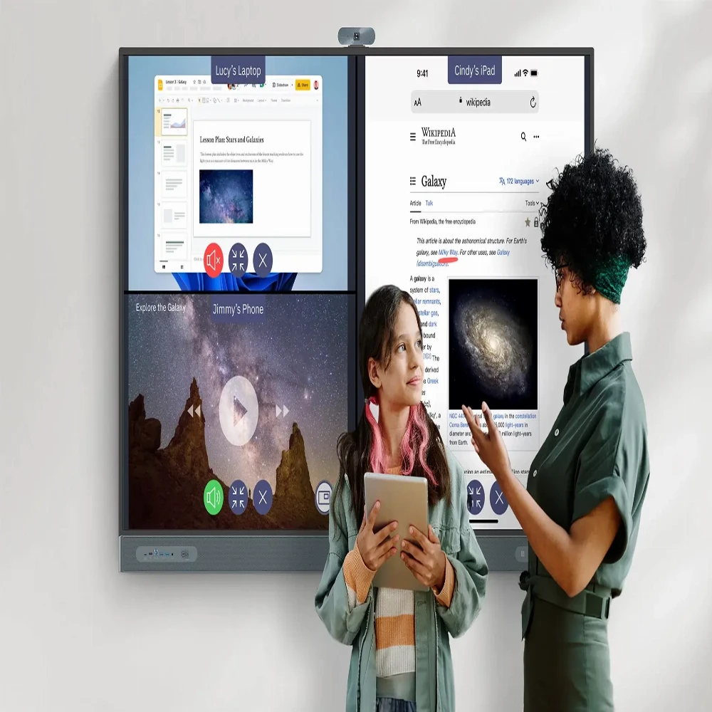 Интерактивен дисплей BenQ RP7504, 75" - Image 4