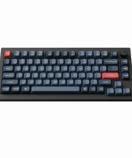 Механична клавиатура Keychron V1 MAX QMK 75% Carbon Black -