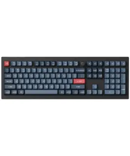 Alternative view of Механична клавиатура Keychron V6 MAX QMK Carbon Black - Wireless, Full-Size