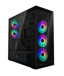 Кутия за компютър за компютър Arctic Xtender VG Mirror - Black Mid-Tower