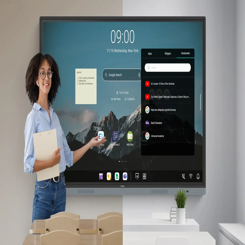Интерактивен дисплей BenQ RP7504 75"