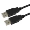 Gembird USB кабел AM-AM 1.8m черен