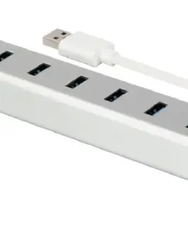 Unitek HUB 7x USB3.0 ALU. WITH POWER SUPLY; Y-3090